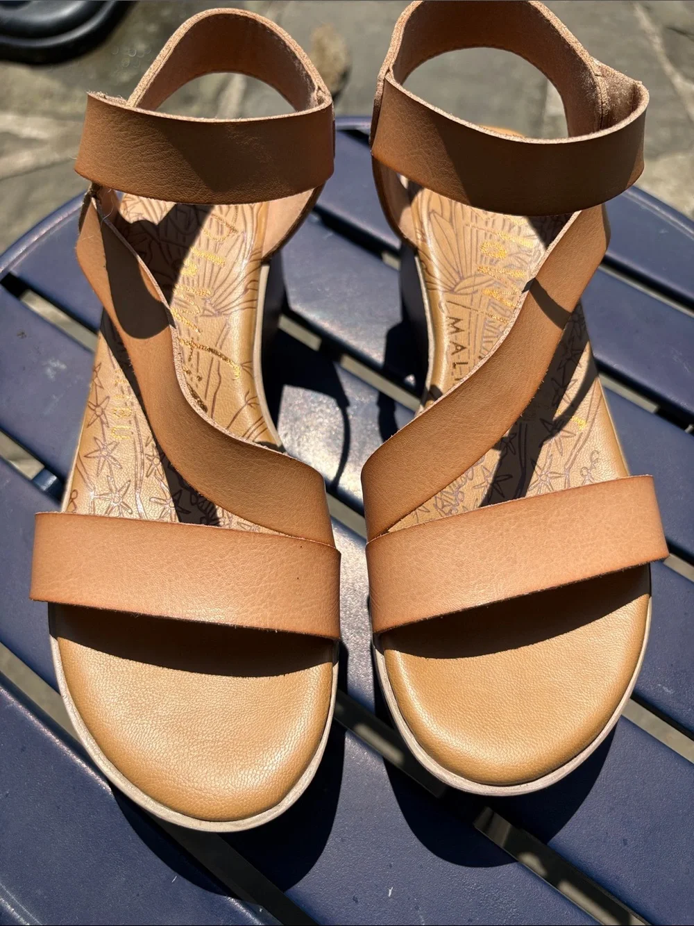 Women's Tan Blowfish Malibu Strappy Sandals